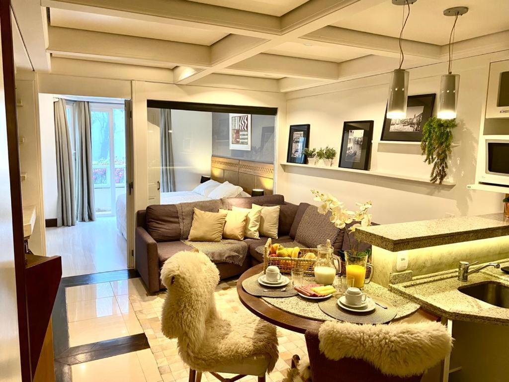 Espetacular Apartamento Em Canela, Laje De Pedra - Mountain Village 外观 照片